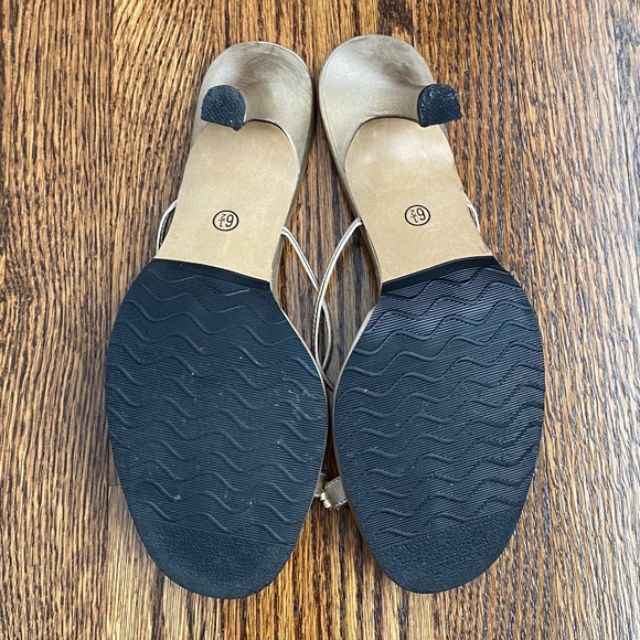 Del Garda Heel Sandals - Sz 6.5 - Picture 12 of 16